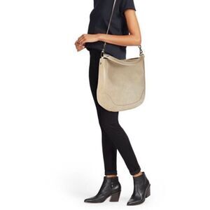 Frye Melissa Hobo Bag in Parchment